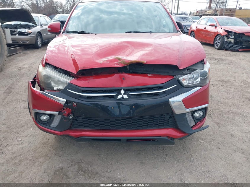 2018 Mitsubishi Outlander VIN JA4AR3AW4JU002272 IAAI salvage auction — FRONT END, Salvage Title, sold $1,850 on 2026-07-16 (photo 6)