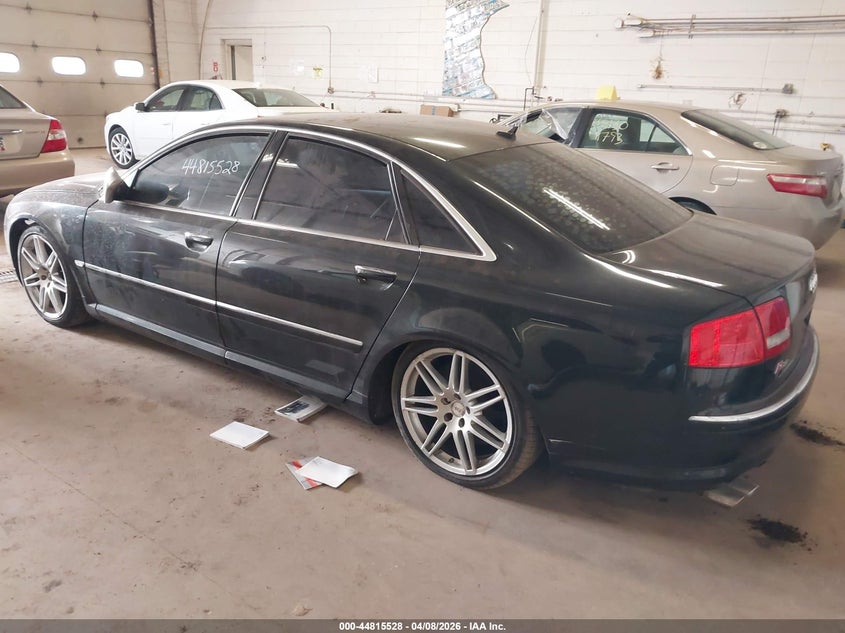 2007 Audi S8 VIN WAUPN44E37N019990 IAAI salvage auction — FRONT END, Parts Only Bos (Minnesota), sold $25 on 2026-07-22 (photo 3)