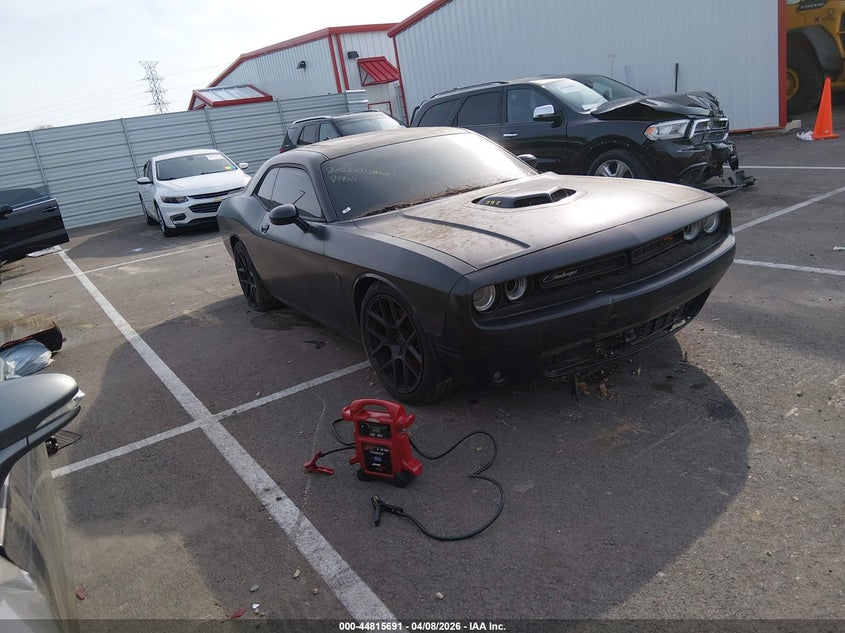 2015 Dodge Challenger VIN 2C3CDZFJ2FH819011 IAAI salvage auction — LEFT REAR, Clear (Tennessee), sold $7,500 on 2026-07-28 (photo 1)