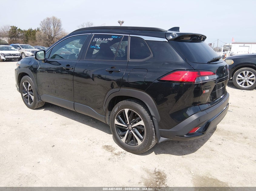 2023 Toyota Corolla cross VIN 7MUFBABG7PV010333 IAAI salvage auction — HAIL, Salvage (Illinois), sold $13,600 on 2026-07-28 (photo 3)