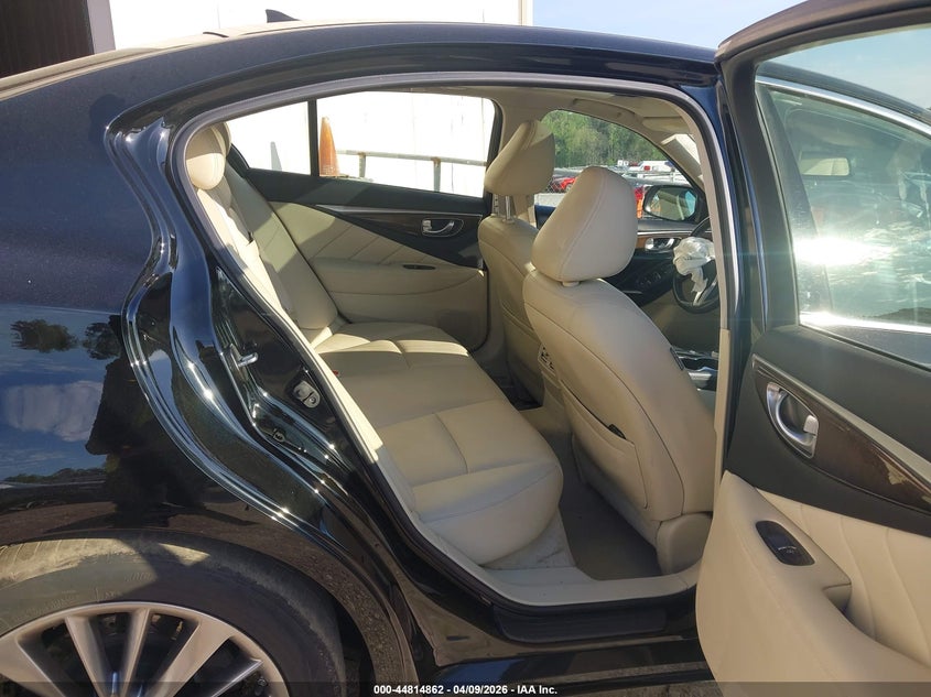 2018 Infiniti Q50 VIN JN1EV7AR5JM433386 IAAI salvage auction — FRONT END, Salvage Title, sold $2,650 on 2026-07-22 (photo 8)