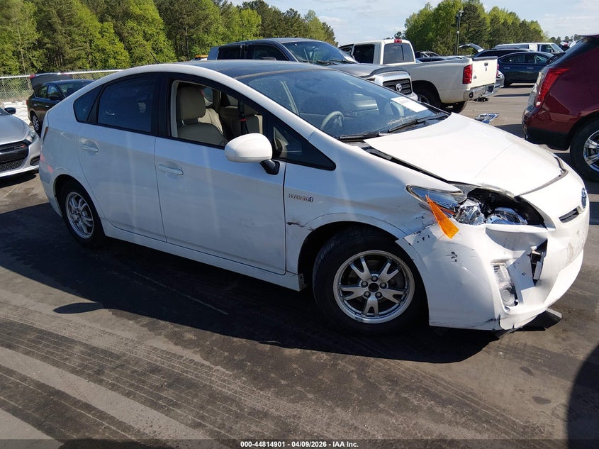 2010 Toyota Prius VIN JTDKN3DU2A0006411 IAAI salvage auction — RIGHT FRONT, Salvage (North Carolina), sold $2,850 on 2026-07-15 (photo 1)