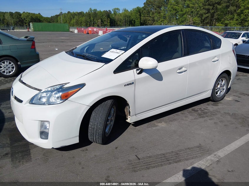 2010 Toyota Prius VIN JTDKN3DU2A0006411 IAAI salvage auction — RIGHT FRONT, Salvage (North Carolina), sold $2,850 on 2026-07-15 (photo 2)