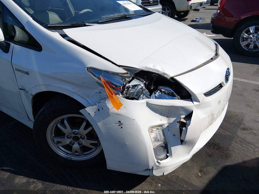 2010 Toyota Prius VIN JTDKN3DU2A0006411 IAAI salvage auction — RIGHT FRONT, Salvage (North Carolina), sold $2,850 on 2026-07-15 (photo 6)