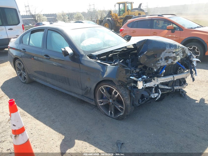 2022 BMW 5er VIN WBA13BK03NCH91926 IAAI salvage auction — FRONT END, Salvage Title, sold $5,950 on 2026-07-07 (photo 1)