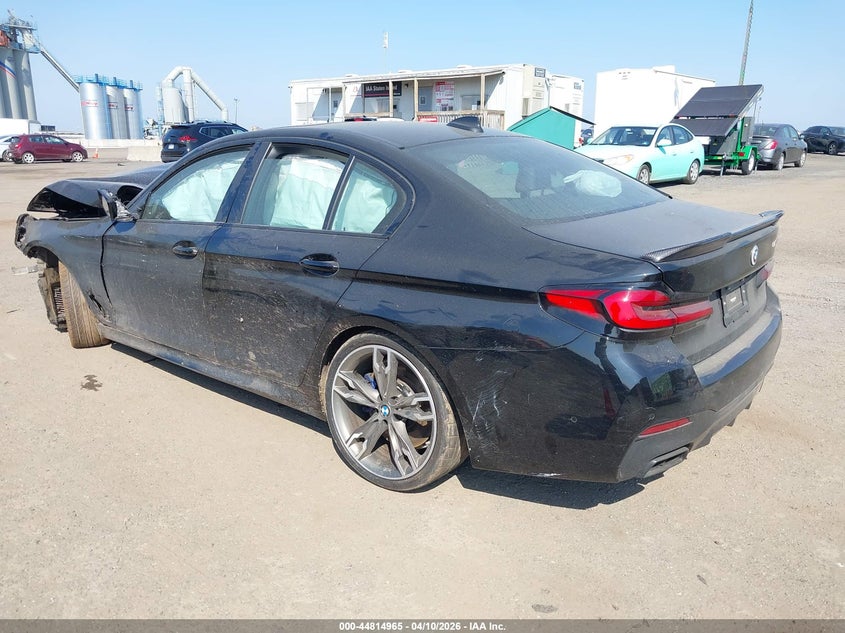 2022 BMW 5er VIN WBA13BK03NCH91926 IAAI salvage auction — FRONT END, Salvage Title, sold $5,950 on 2026-07-07 (photo 3)