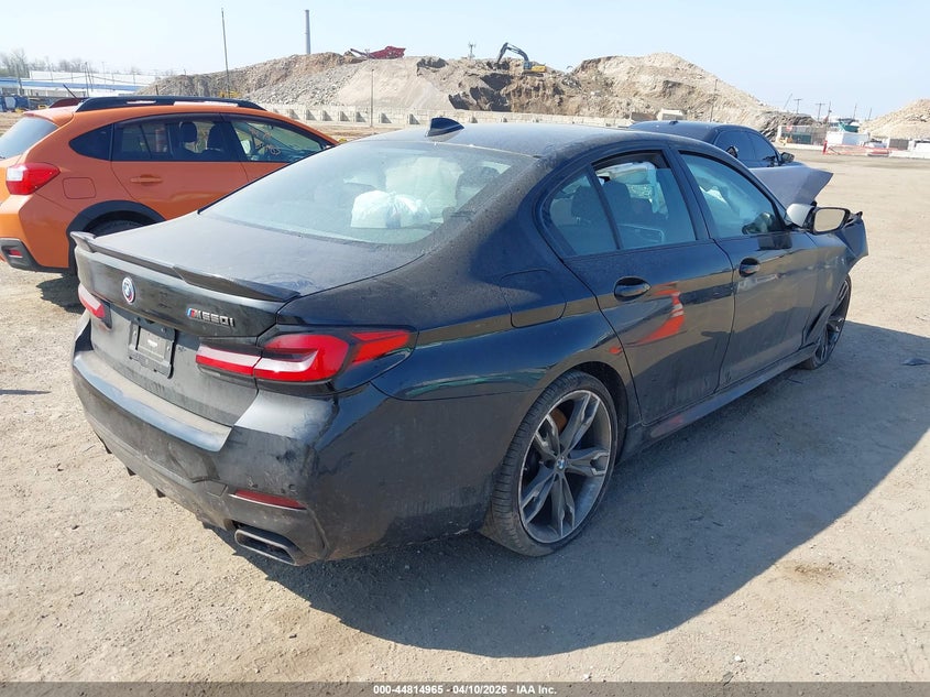 2022 BMW 5er VIN WBA13BK03NCH91926 IAAI salvage auction — FRONT END, Salvage Title, sold $5,950 on 2026-07-07 (photo 4)