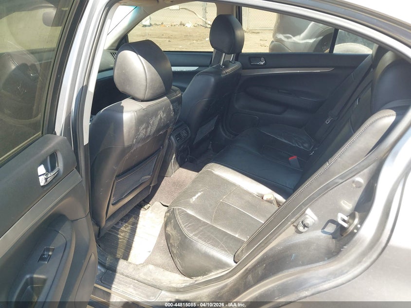 2013 Infiniti G VIN JN1CV6AR0DM764267 IAAI salvage auction — RIGHT FRONT, Salvage Title, sold $25 on 2026-07-10 (photo 8)