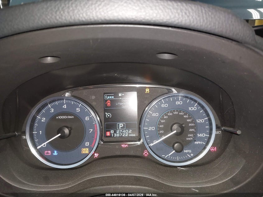 2015 Subaru Impreza VIN JF1GPAV60FH325857 IAAI salvage auction — LEFT FRONT, Salvage Title, sold $500 on 2026-07-13 (photo 7)