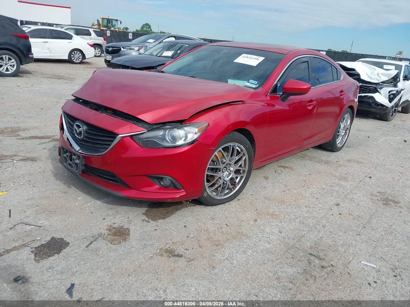 2015 Mazda 6 VIN JM1GJ1W54F1196709 IAAI salvage auction — FRONT END, Salvage (Texas), sold $1,700 on 2026-07-28 (photo 2)