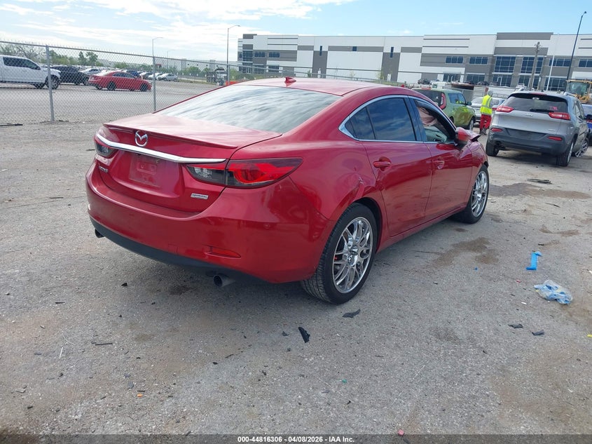 2015 Mazda 6 VIN JM1GJ1W54F1196709 IAAI salvage auction — FRONT END, Salvage (Texas), sold $1,700 on 2026-07-28 (photo 4)