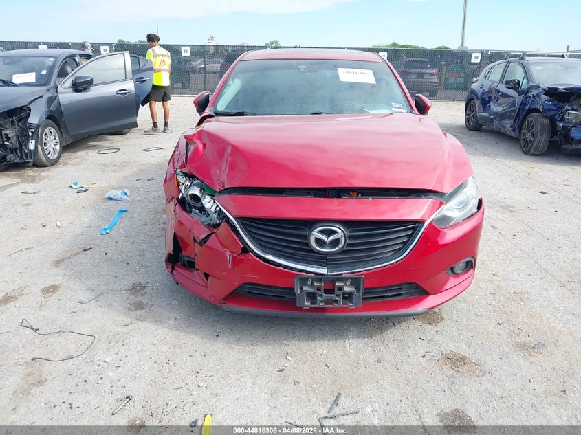 2015 Mazda 6 VIN JM1GJ1W54F1196709 IAAI salvage auction — FRONT END, Salvage (Texas), sold $1,700 on 2026-07-28 (photo 6)