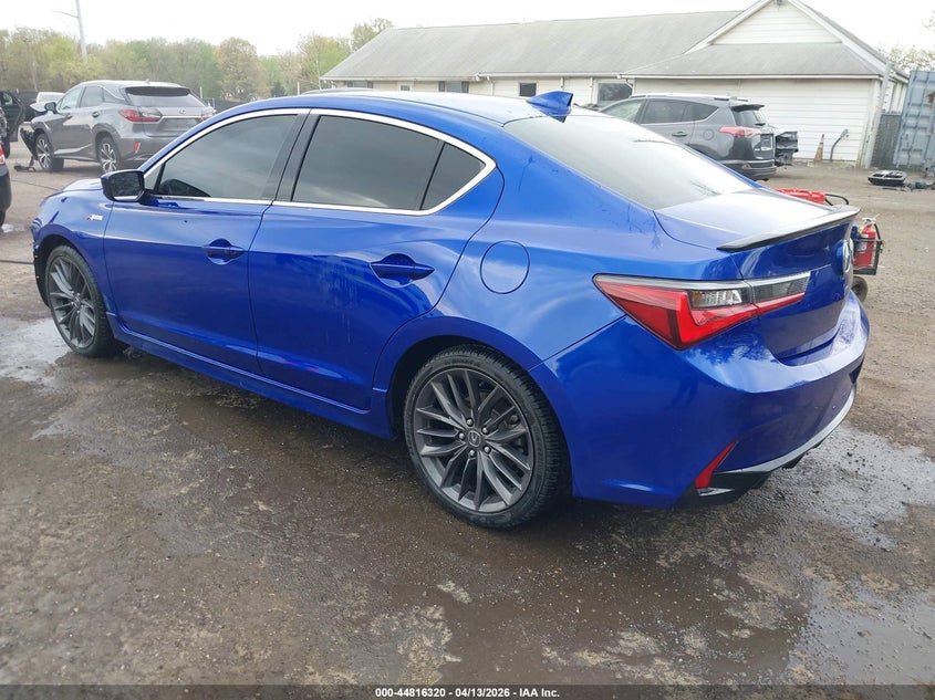 2019 Acura Ilx VIN 19UDE2F85KA009772 IAAI salvage auction — FRONT END, Wait Title, sold $2,750 on 2026-07-11 (photo 3)