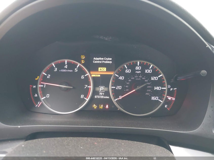 2019 Acura Ilx VIN 19UDE2F85KA009772 IAAI salvage auction — FRONT END, Wait Title, sold $2,750 on 2026-07-11 (photo 7)