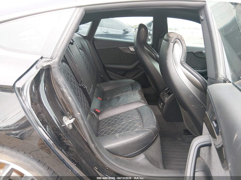 2018 Audi S5 VIN WAUB4CF56JA049133 IAAI salvage auction — FRONT END, Salvage Title, sold $10,300 on 2026-08-17 (photo 8)