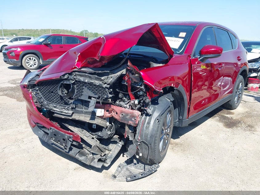 2021 Mazda Cx-5 VIN JM3KFABM6M0407668 IAAI salvage auction — FRONT END, Clear (Oklahoma), sold $1,800 on 2026-07-28 (photo 2)