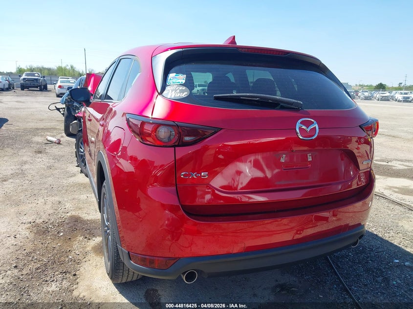 2021 Mazda Cx-5 VIN JM3KFABM6M0407668 IAAI salvage auction — FRONT END, Clear (Oklahoma), sold $1,800 on 2026-07-28 (photo 3)