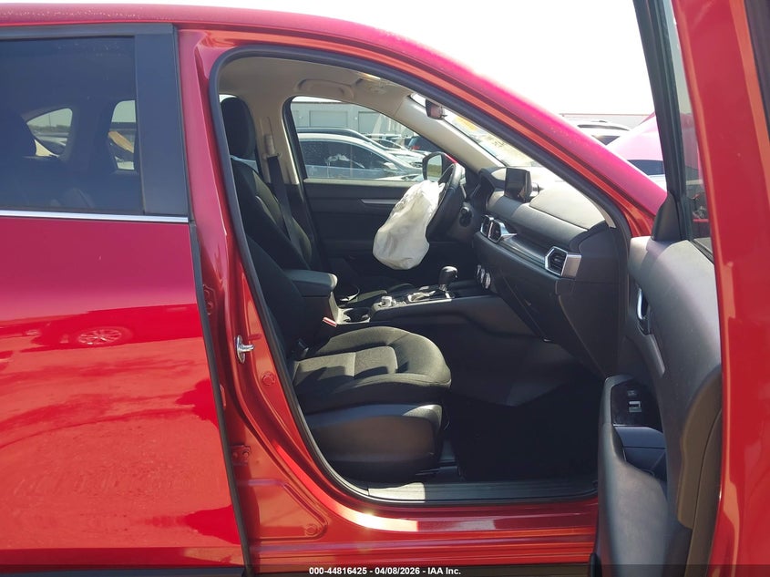 2021 Mazda Cx-5 VIN JM3KFABM6M0407668 IAAI salvage auction — FRONT END, Clear (Oklahoma), sold $1,800 on 2026-07-28 (photo 5)