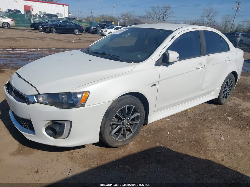 2017 Mitsubishi Lancer VIN JA32U2FU3HU006672 IAAI salvage auction — FRONT END, Original (Ohio), sold $875 on 2026-07-29 (photo 2)