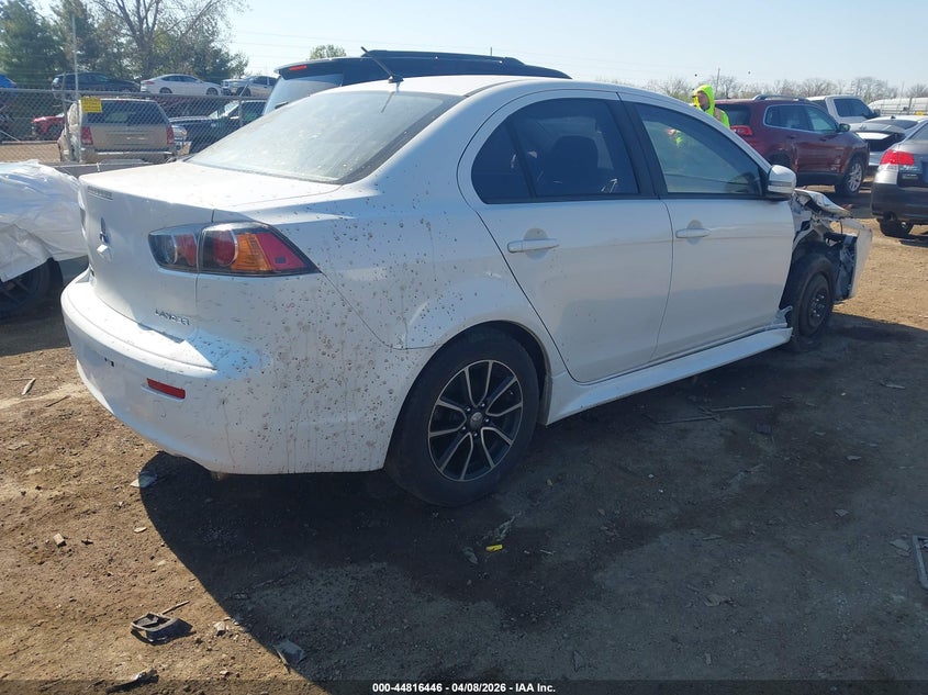 2017 Mitsubishi Lancer VIN JA32U2FU3HU006672 IAAI salvage auction — FRONT END, Original (Ohio), sold $875 on 2026-07-29 (photo 4)