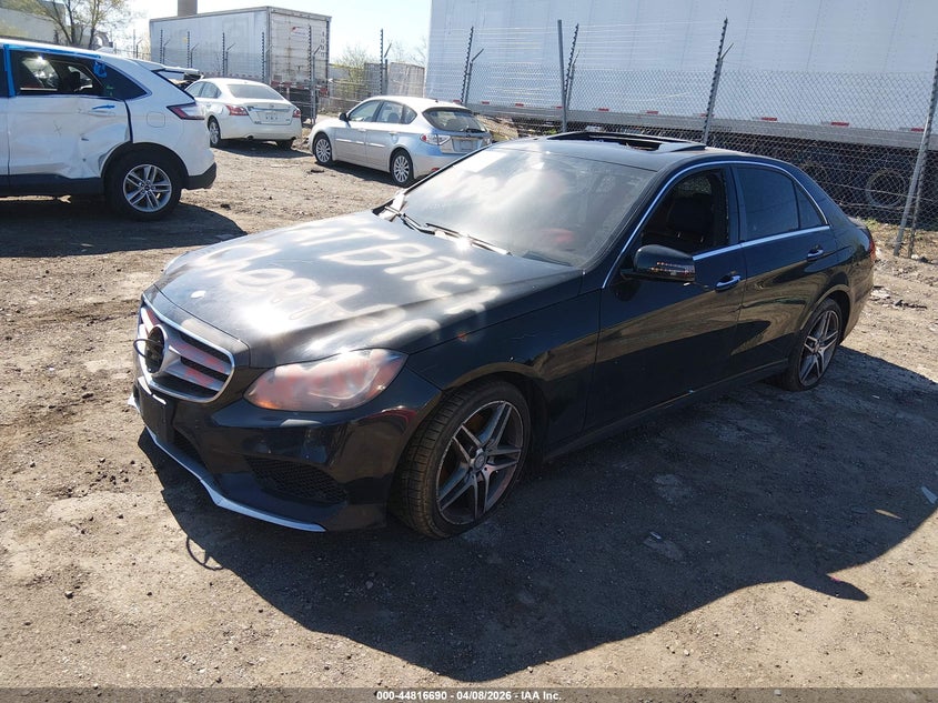 2016 Mercedes-benz E-klasse VIN WDDHF8JB6GB225012 IAAI salvage auction — VANDALISM, Salvage - Greater Than 75% (Maryland), sold $1,650 on 2026-08-11 (photo 2)