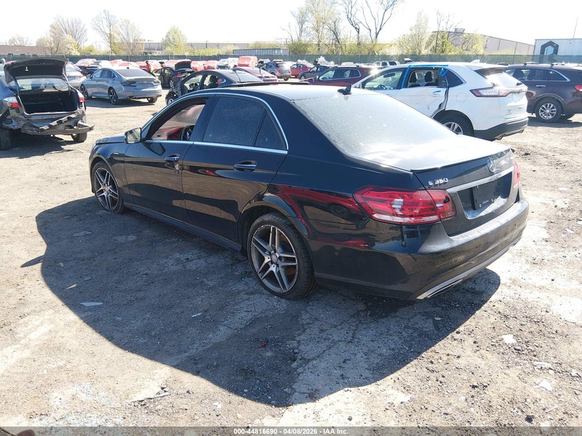 2016 Mercedes-benz E-klasse VIN WDDHF8JB6GB225012 IAAI salvage auction — VANDALISM, Salvage - Greater Than 75% (Maryland), sold $1,650 on 2026-08-11 (photo 3)