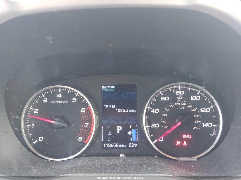 2020 Mitsubishi Eclipse cross VIN JA4AT3AA3LZ030527 IAAI salvage auction — FRONT END, Salvage Title, sold $2,200 on 2026-07-09 (photo 7)