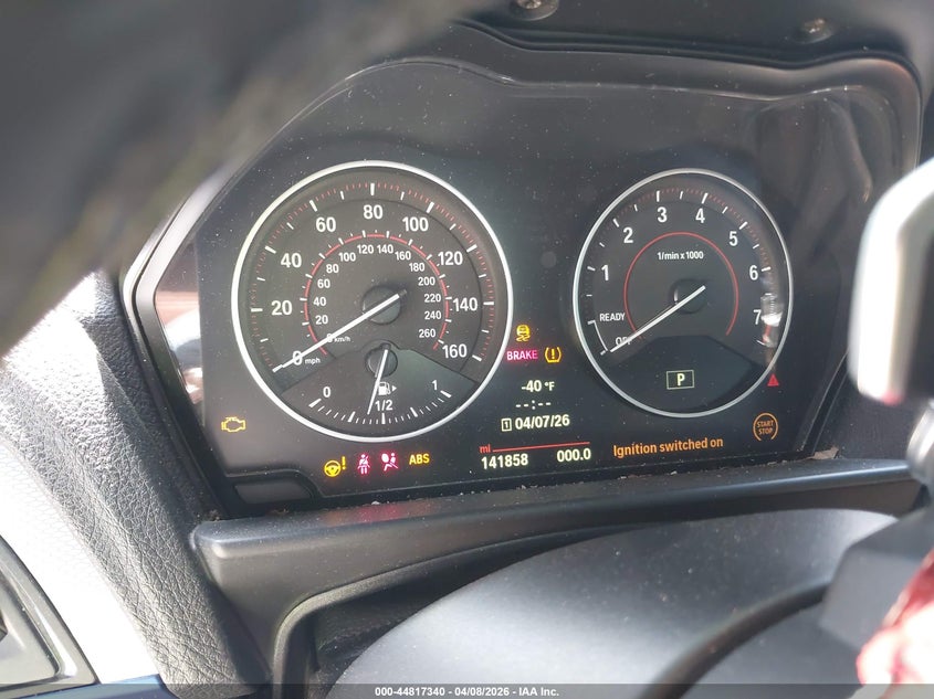 2014 BMW 2er VIN WBA1J7C57EVW84795 IAAI salvage auction — FRONT END, Salvage Title, sold $1,300 on 2026-07-16 (photo 7)
