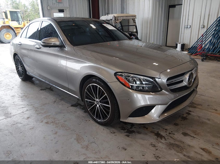 2021 Mercedes-benz C-klasse VIN W1KWF8DBXMR647970 IAAI salvage auction — WATER/FLOOD, Wait Title, sold $4,850 on 2026-07-29 (photo 1)