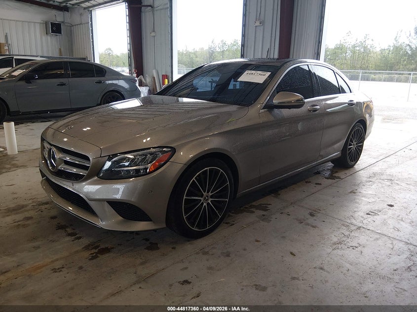 2021 Mercedes-benz C-klasse VIN W1KWF8DBXMR647970 IAAI salvage auction — WATER/FLOOD, Wait Title, sold $4,850 on 2026-07-29 (photo 2)