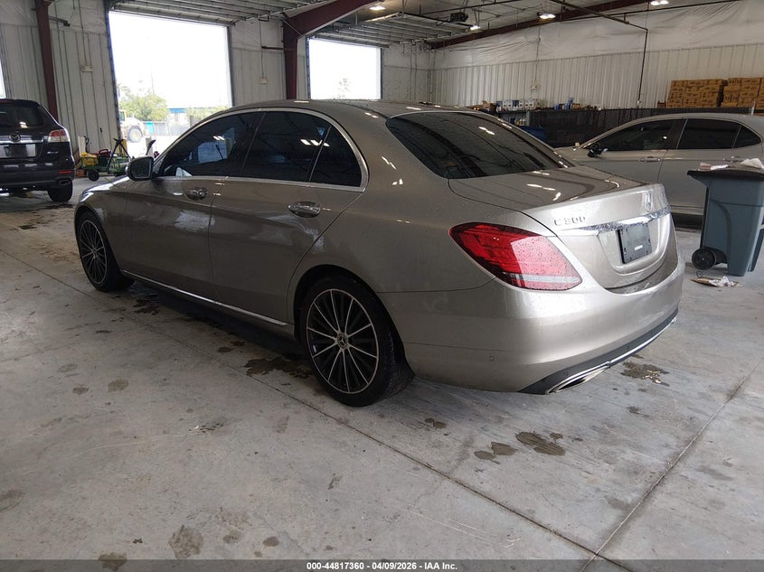 2021 Mercedes-benz C-klasse VIN W1KWF8DBXMR647970 IAAI salvage auction — WATER/FLOOD, Wait Title, sold $4,850 on 2026-07-29 (photo 3)
