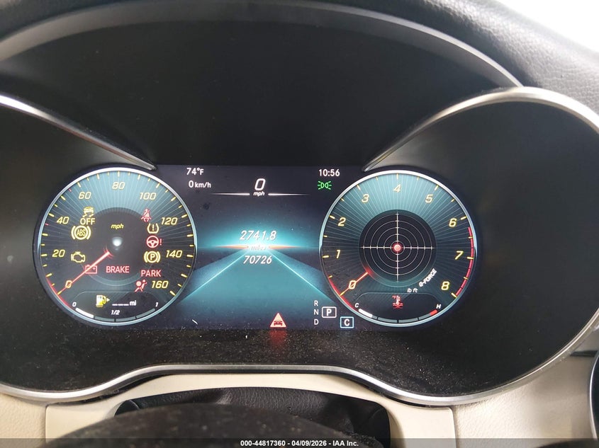 2021 Mercedes-benz C-klasse VIN W1KWF8DBXMR647970 IAAI salvage auction — WATER/FLOOD, Wait Title, sold $4,850 on 2026-07-29 (photo 7)