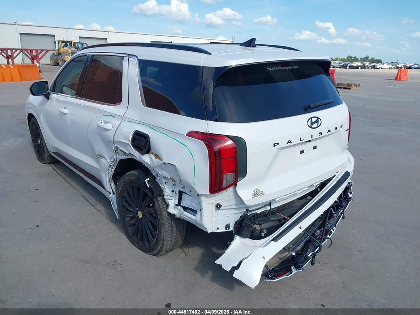 2025 Hyundai Palisade VIN KM8R7DGE1SU928872 IAAI salvage auction — LEFT SIDE, Salvage Title, sold $19,200 on 2026-07-29 (photo 3)