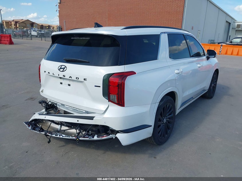 2025 Hyundai Palisade VIN KM8R7DGE1SU928872 IAAI salvage auction — LEFT SIDE, Salvage Title, sold $19,200 on 2026-07-29 (photo 4)