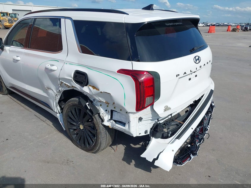 2025 Hyundai Palisade VIN KM8R7DGE1SU928872 IAAI salvage auction — LEFT SIDE, Salvage Title, sold $19,200 on 2026-07-29 (photo 6)