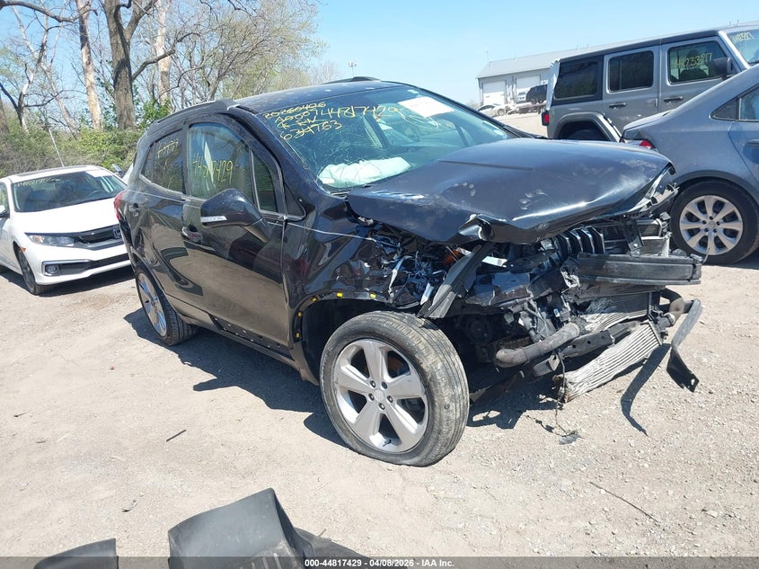 2016 Buick Encore VIN KL4CJASBXGB634763 IAAI salvage auction — FRONT END, Salvage Title, sold $450 on 2026-07-08 (photo 1)