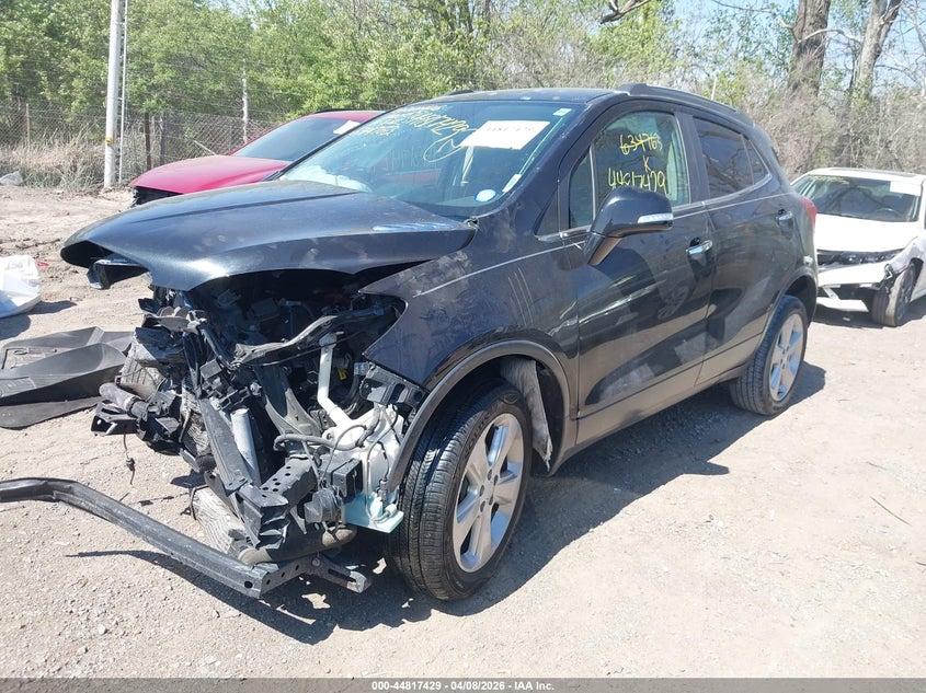 2016 Buick Encore VIN KL4CJASBXGB634763 IAAI salvage auction — FRONT END, Salvage Title, sold $450 on 2026-07-08 (photo 2)