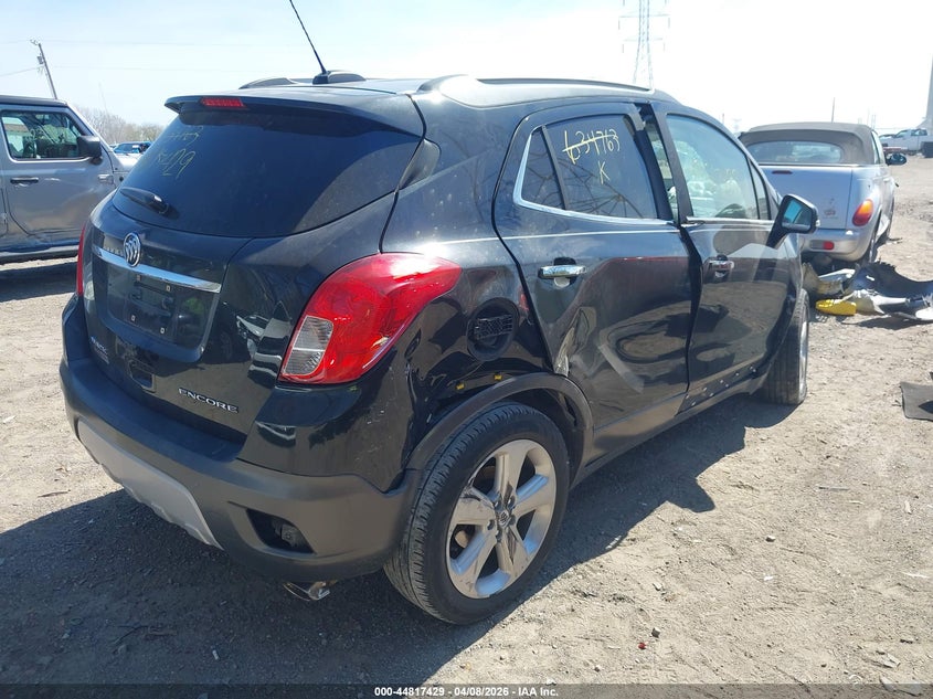 2016 Buick Encore VIN KL4CJASBXGB634763 IAAI salvage auction — FRONT END, Salvage Title, sold $450 on 2026-07-08 (photo 4)