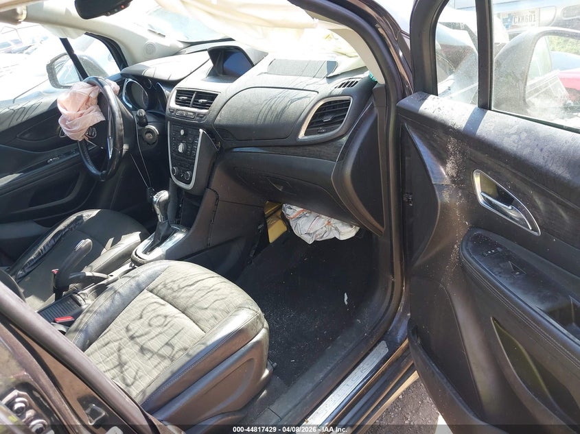 2016 Buick Encore VIN KL4CJASBXGB634763 IAAI salvage auction — FRONT END, Salvage Title, sold $450 on 2026-07-08 (photo 5)