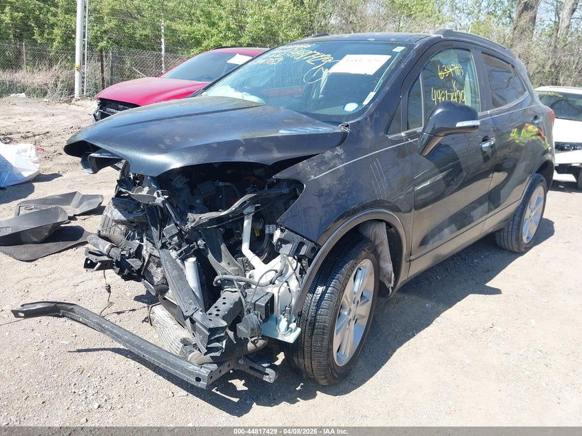 2016 Buick Encore VIN KL4CJASBXGB634763 IAAI salvage auction — FRONT END, Salvage Title, sold $450 on 2026-07-08 (photo 6)