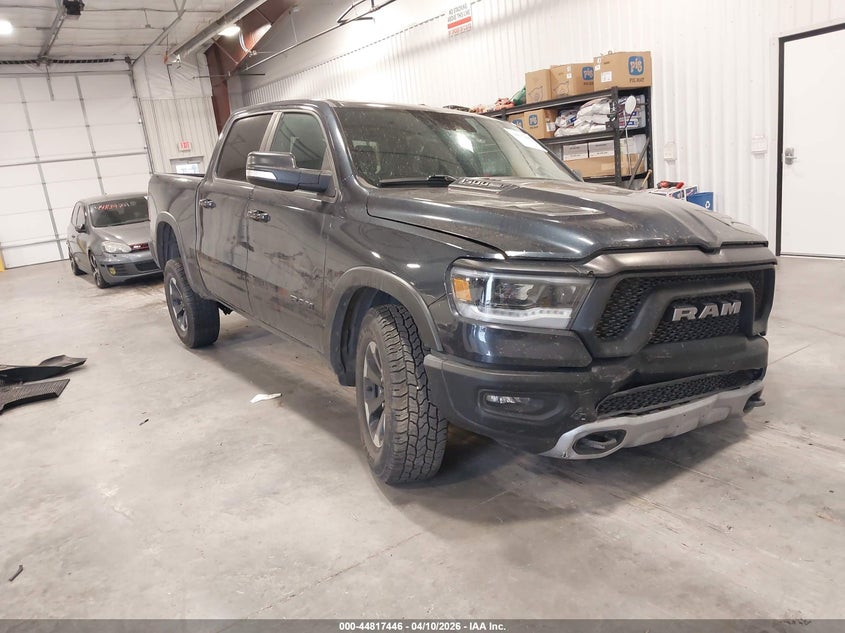 2021 Ram 1500 VIN 1C6SRFLT2MN598423 IAAI salvage auction — FRONT & REAR, Salvage (Colorado), sold $12,050 on 2026-07-22 (photo 1)