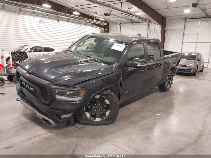 2021 Ram 1500 VIN 1C6SRFLT2MN598423 IAAI salvage auction — FRONT & REAR, Salvage (Colorado), sold $12,050 on 2026-07-22 (photo 2)