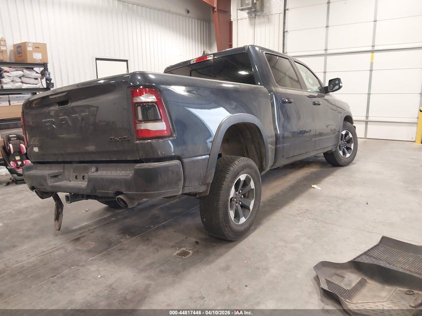 2021 Ram 1500 VIN 1C6SRFLT2MN598423 IAAI salvage auction — FRONT & REAR, Salvage (Colorado), sold $12,050 on 2026-07-22 (photo 4)