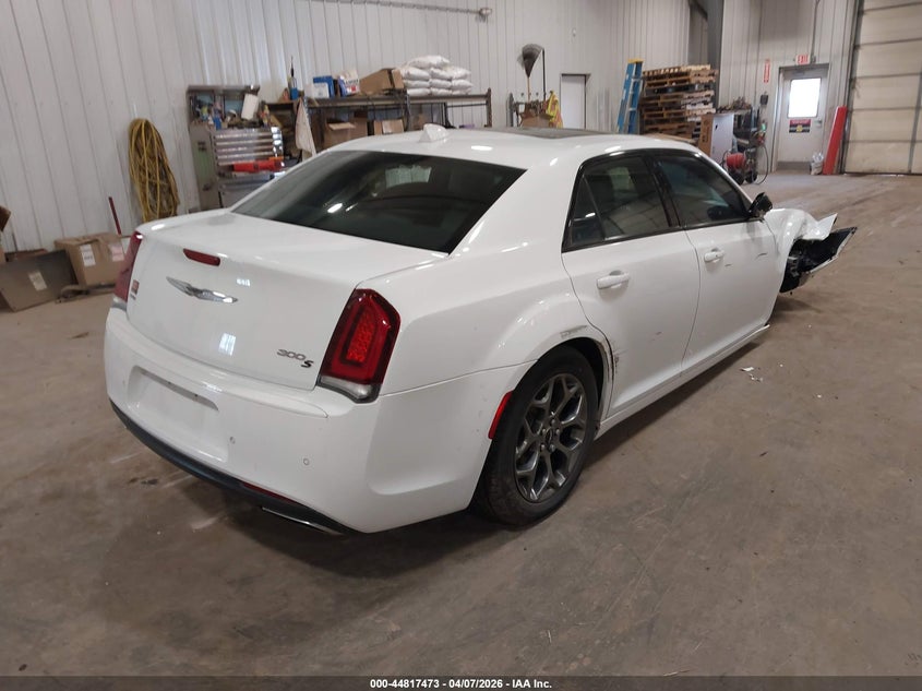 2017 Chrysler 300 VIN 2C3CCAGG9HH522036 IAAI salvage auction — RIGHT FRONT, Regular (South Dakota), sold $2,700 on 2026-07-11 (photo 4)
