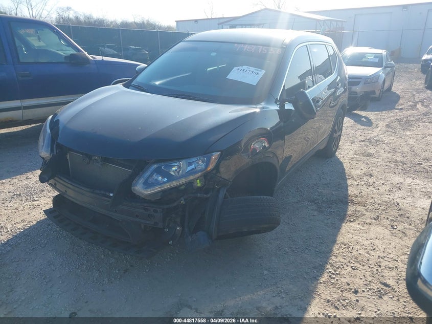2016 Nissan Rogue VIN KNMAT2MV3GP736641 IAAI salvage auction — FRONT END, Salvage Title, sold $750 on 2026-07-29 (photo 2)