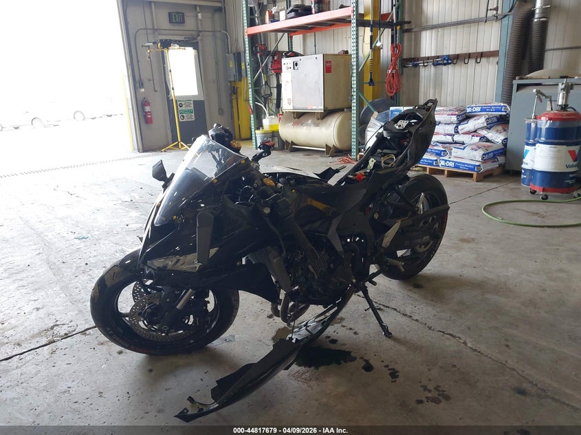 2024 Kawasaki Zx VIN ML5ZXCS13RDA24161 IAAI salvage auction — FRONT END, Salvage Title, sold $775 on 2026-07-22 (photo 2)