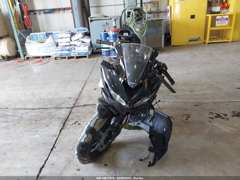 2024 Kawasaki Zx VIN ML5ZXCS13RDA24161 IAAI salvage auction — FRONT END, Salvage Title, sold $775 on 2026-07-22 (photo 5)