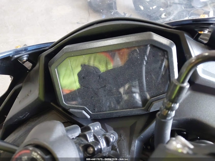 2024 Kawasaki Zx VIN ML5ZXCS13RDA24161 IAAI salvage auction — FRONT END, Salvage Title, sold $775 on 2026-07-22 (photo 7)
