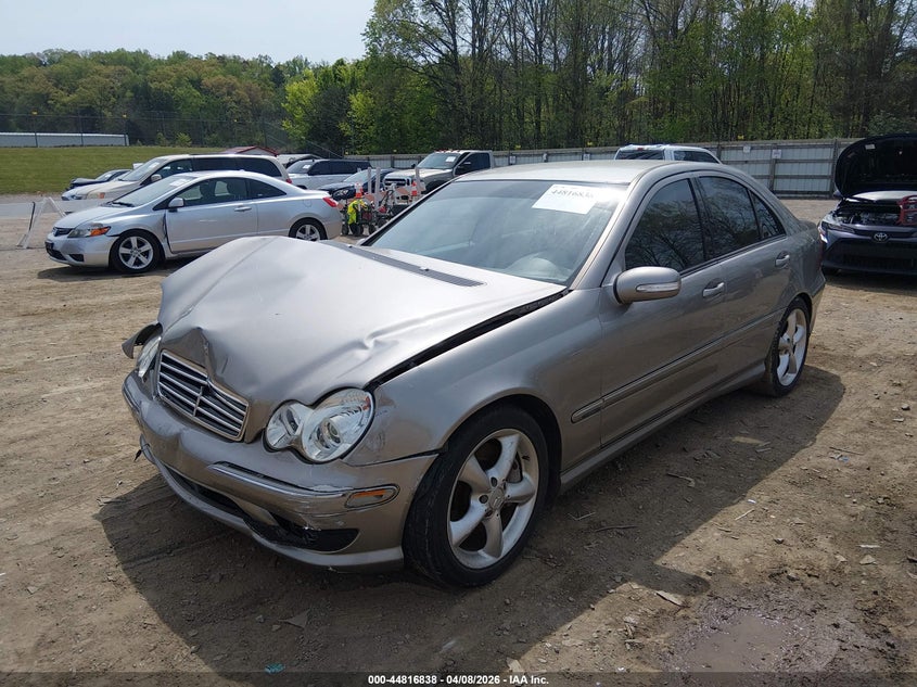 2006 Mercedes-benz C class VIN WDBRF52H96F785127 IAAI salvage auction — FRONT END, Salvage (Tennessee), sold $300 on 2026-07-08 (photo 2)