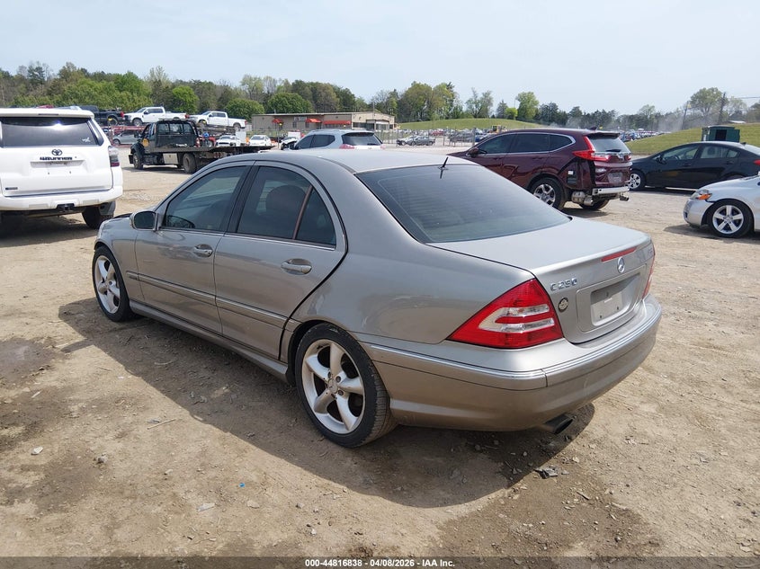 2006 Mercedes-benz C class VIN WDBRF52H96F785127 IAAI salvage auction — FRONT END, Salvage (Tennessee), sold $300 on 2026-07-08 (photo 3)